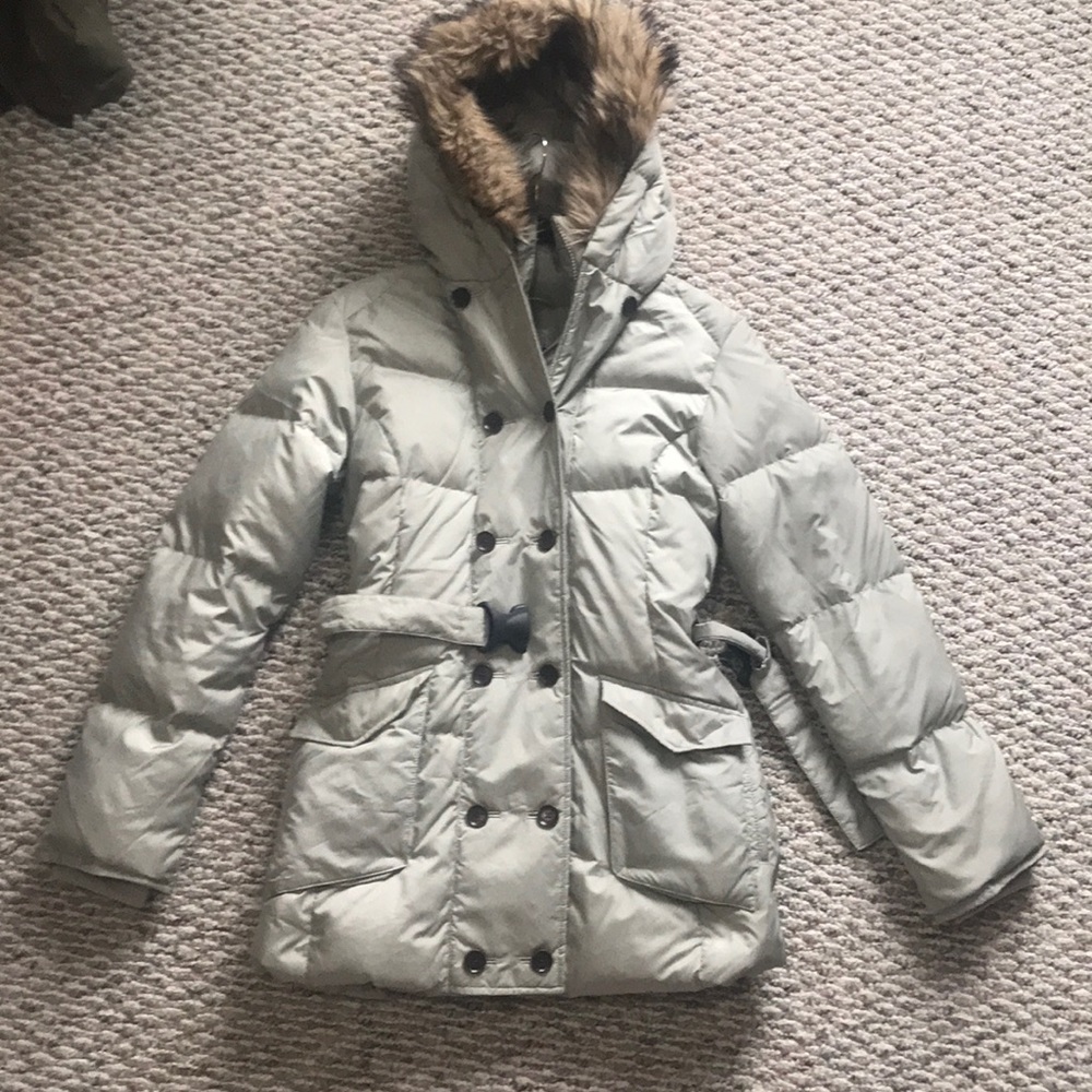 Timberland long quilted down winter parka